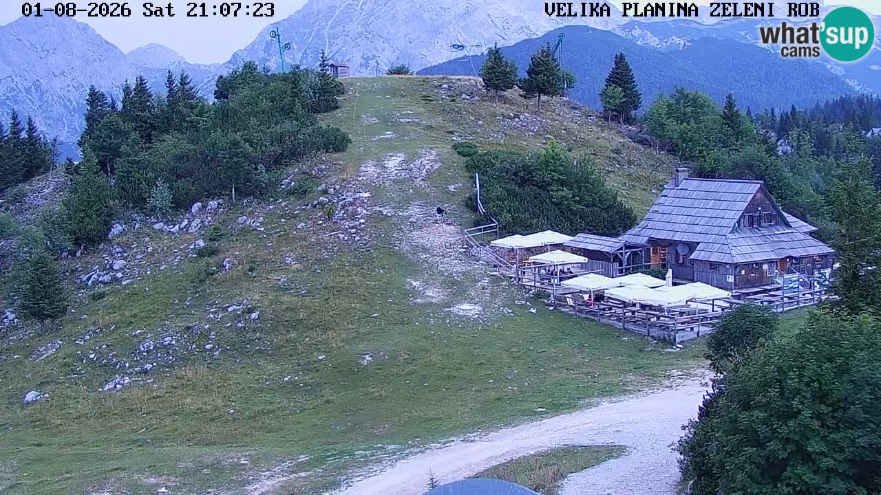 Zeleni Rob – Webcam live | Velika Planina