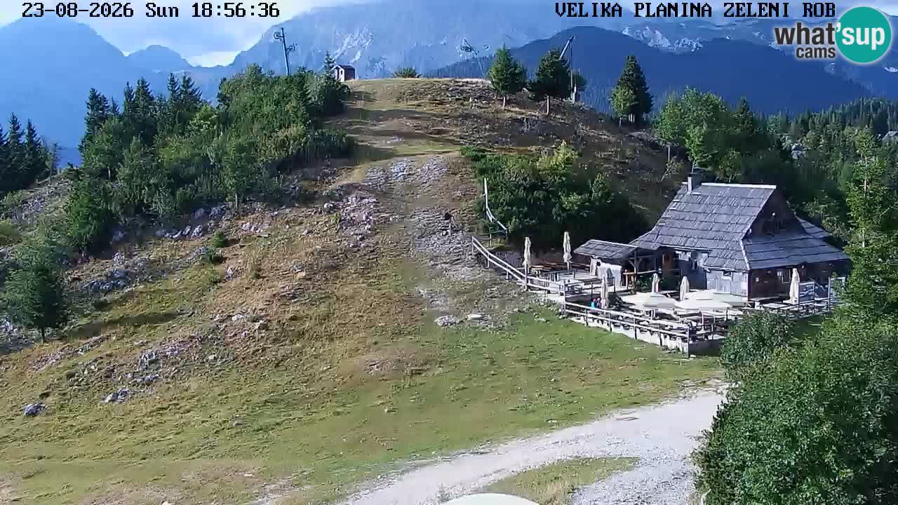 Zeleni Rob – Webcam live | Velika Planina