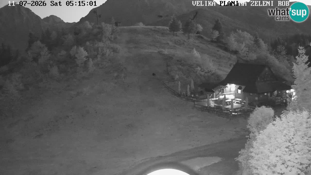 Zeleni Rob – Webcam live | Velika Planina