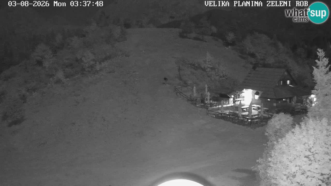 Zeleni Rob – Webcam live | Velika Planina
