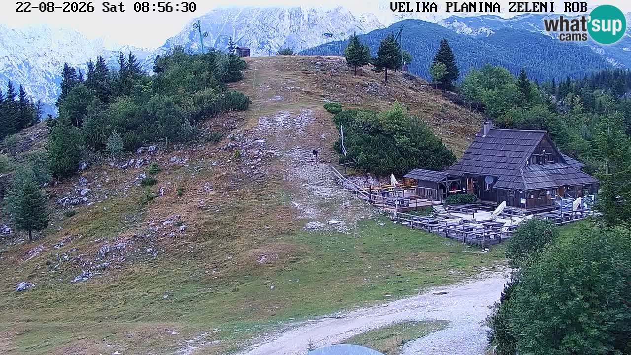 Zeleni Rob – Webcam live | Velika Planina
