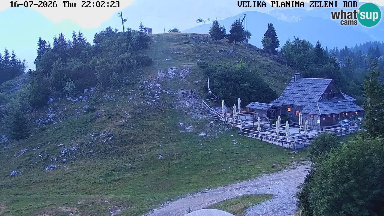 Zeleni Rob – Webcam live | Velika Planina