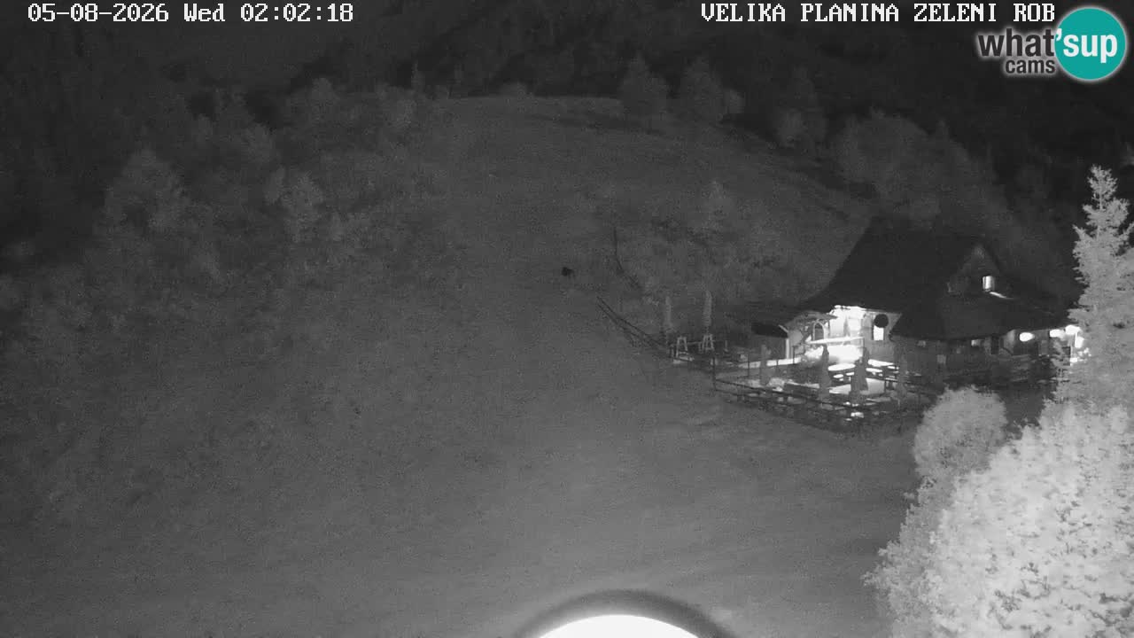 Zeleni Rob – Webcam live | Velika Planina