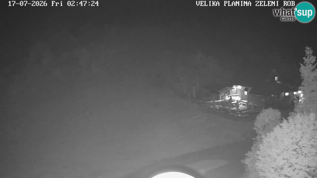 Zeleni Rob | Web kamera Velika Planina