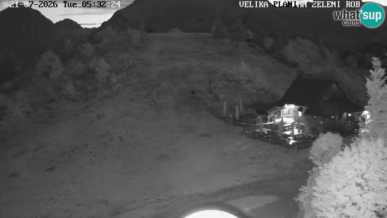 Zeleni Rob | Webcam live Velika Planina