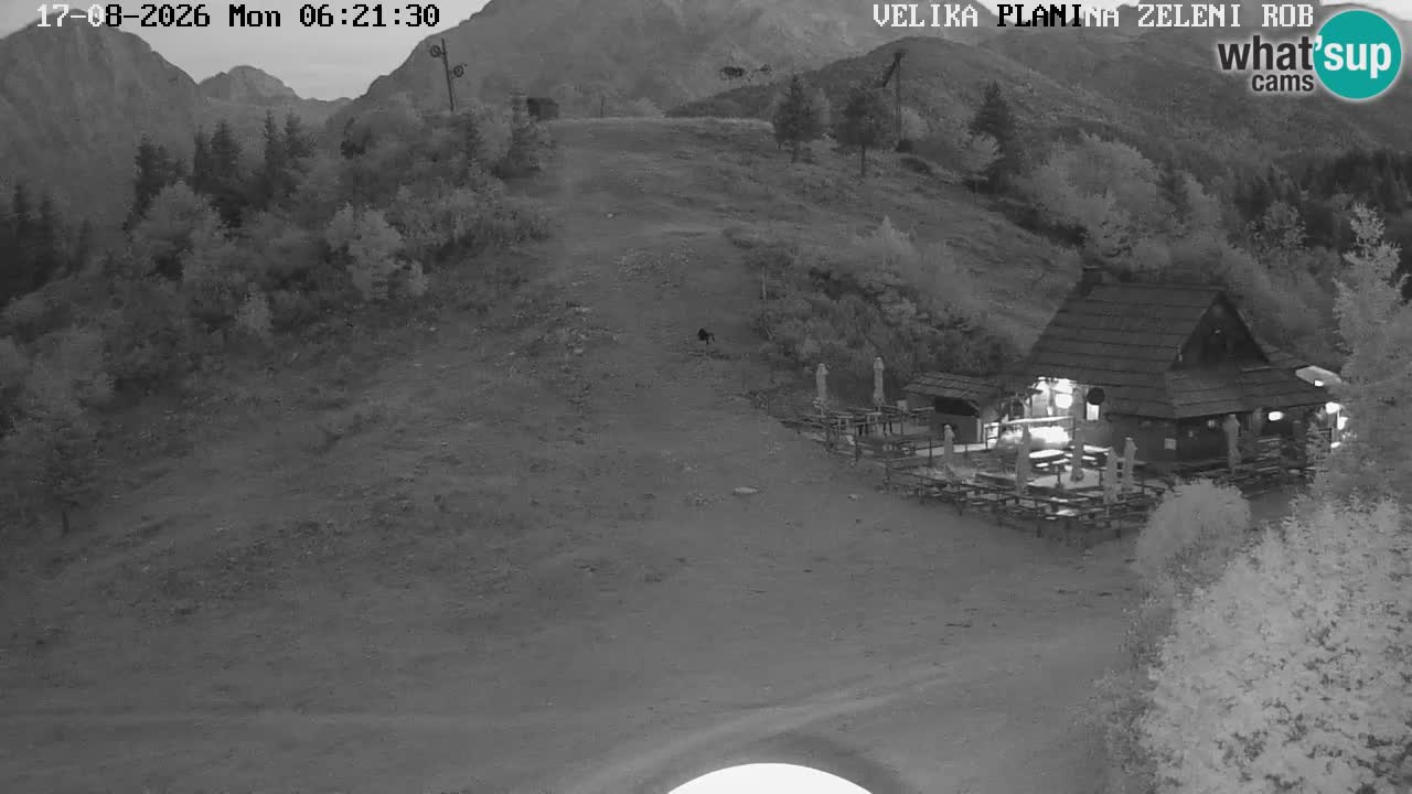 Zeleni Rob | Webcam live Velika Planina