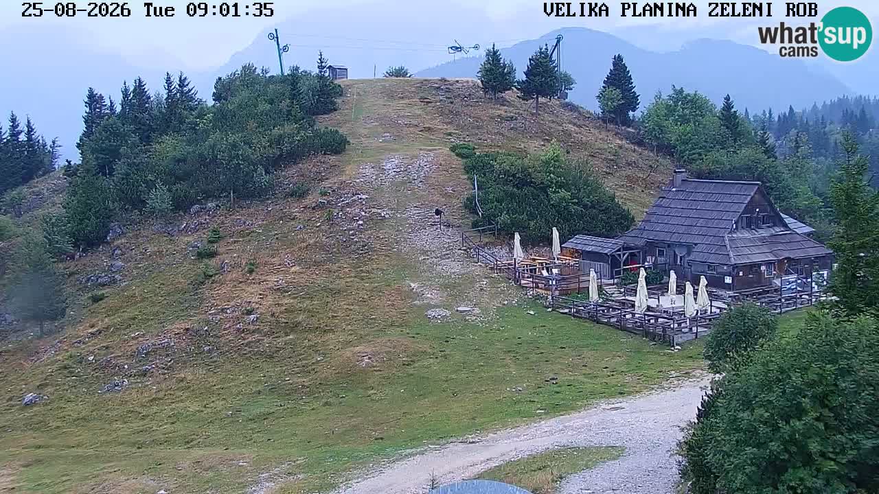 Zeleni Rob – Webcam live | Velika Planina