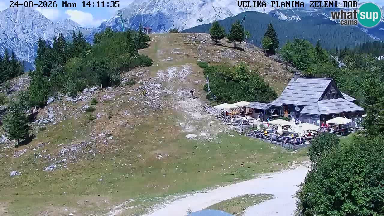 Zeleni Rob | Webcam live Velika Planina