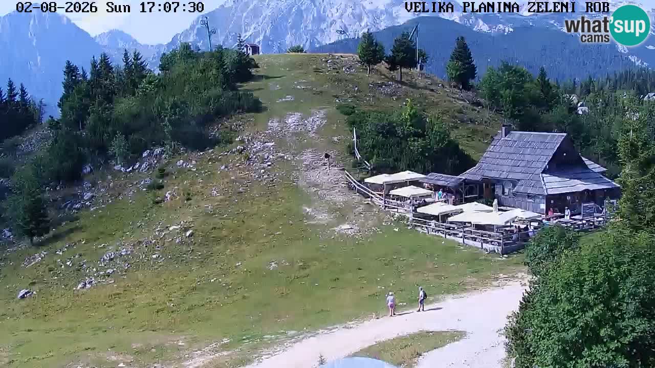 Zeleni Rob – Webcam live | Velika Planina