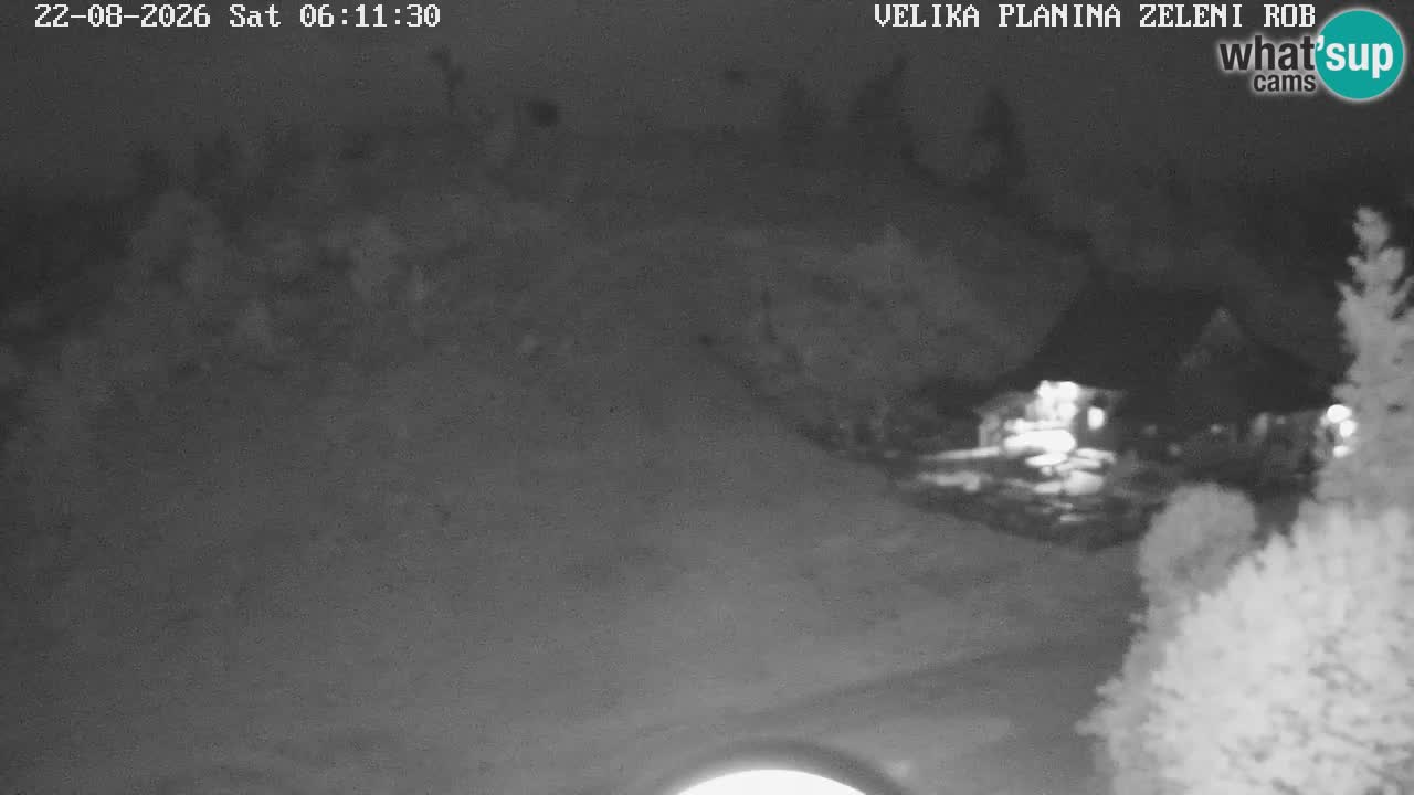 Zeleni Rob – Webcam live | Velika Planina