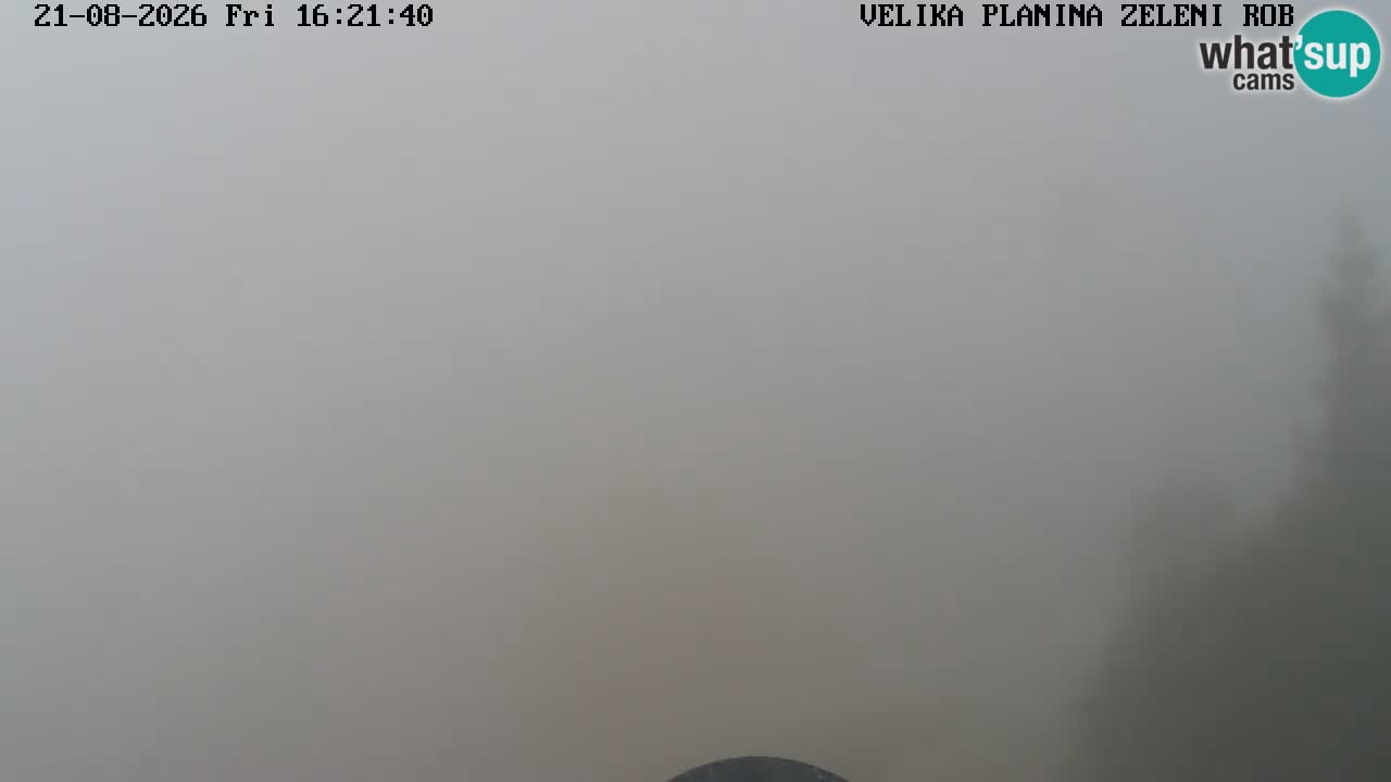 Zeleni Rob – Webcam live | Velika Planina