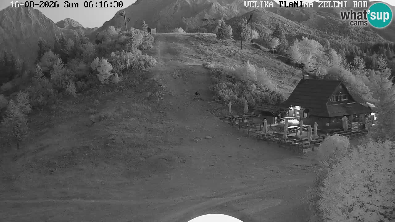 Zeleni Rob | Webcam live Velika Planina