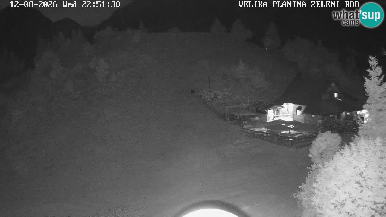 Zeleni Rob | Webcam live Velika Planina