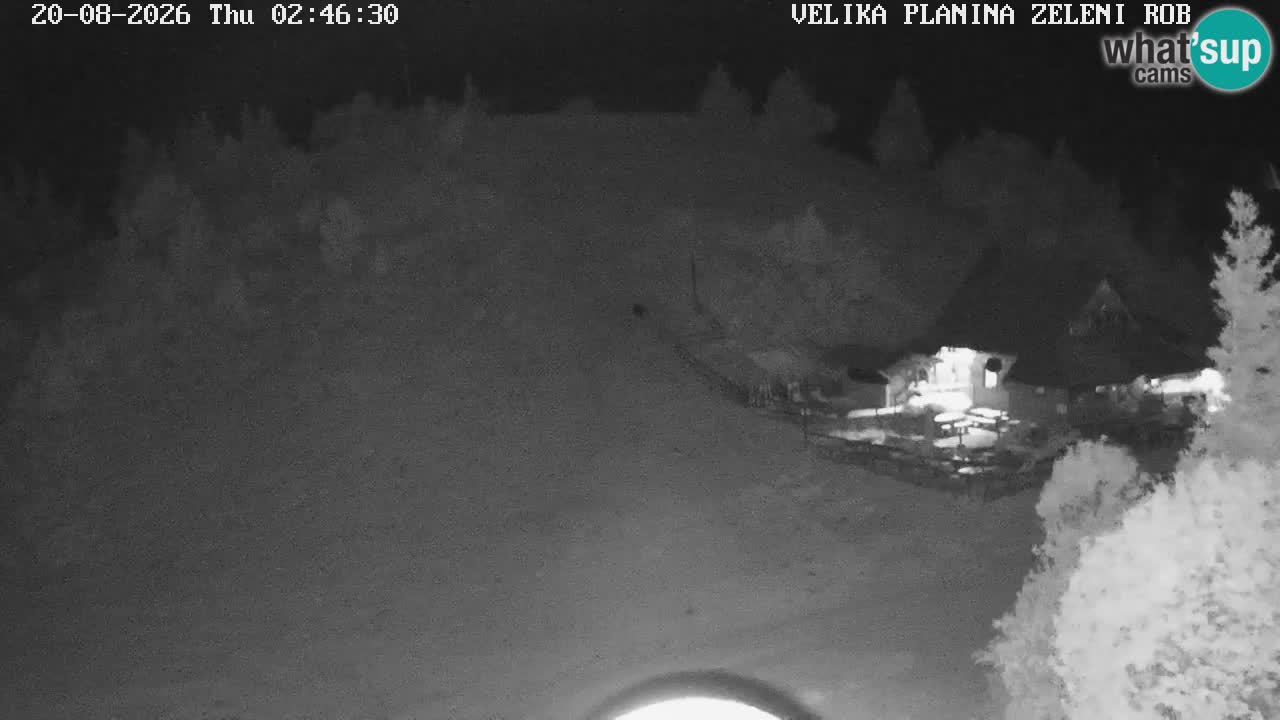 Zeleni Rob | Webcam live Velika Planina