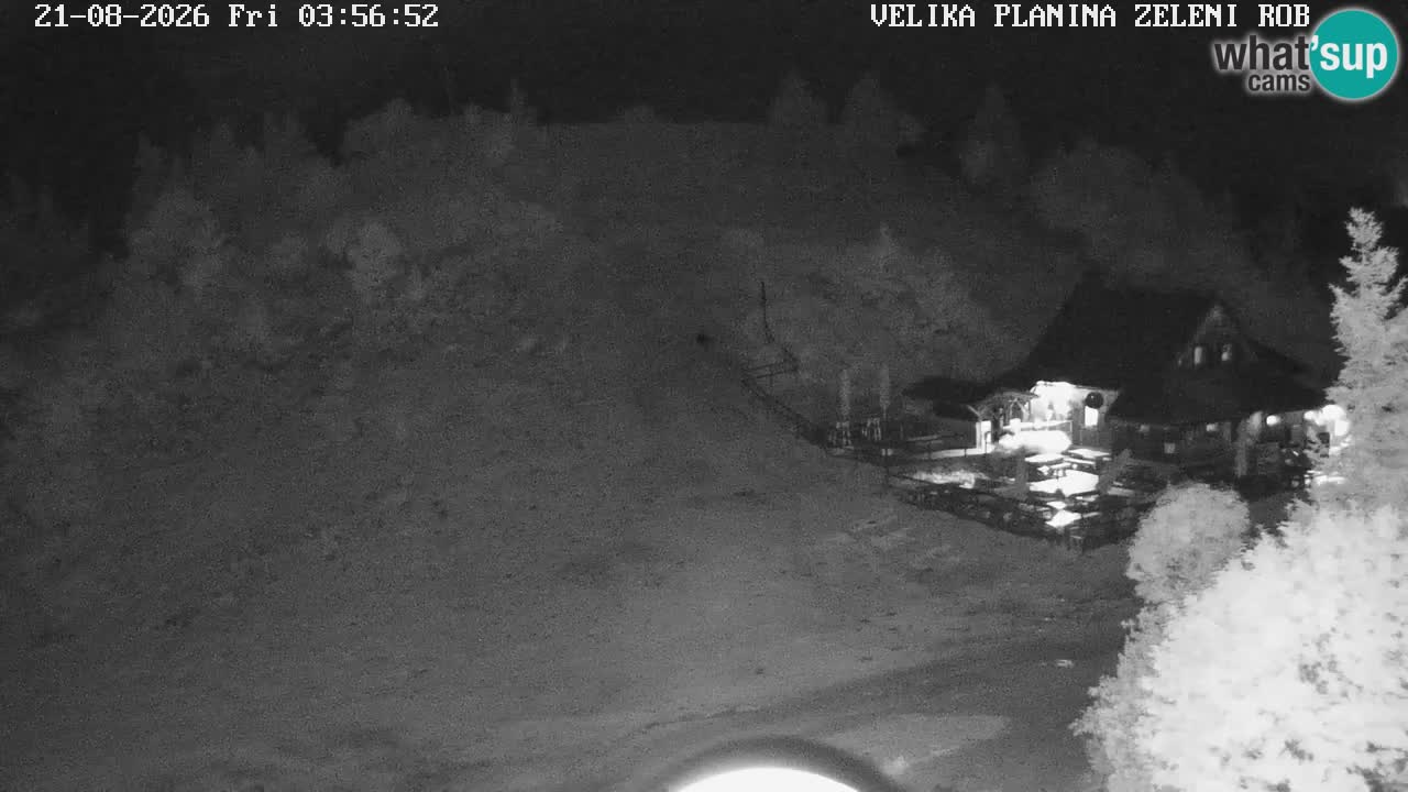 Zeleni Rob – Webcam live | Velika Planina