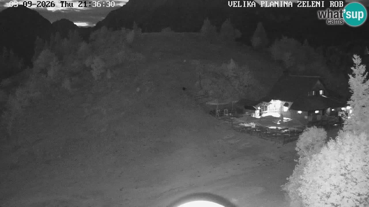 Zeleni Rob – Webcam live | Velika Planina