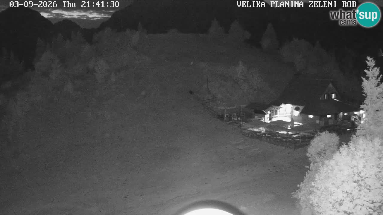 Zeleni Rob – Webcam live | Velika Planina