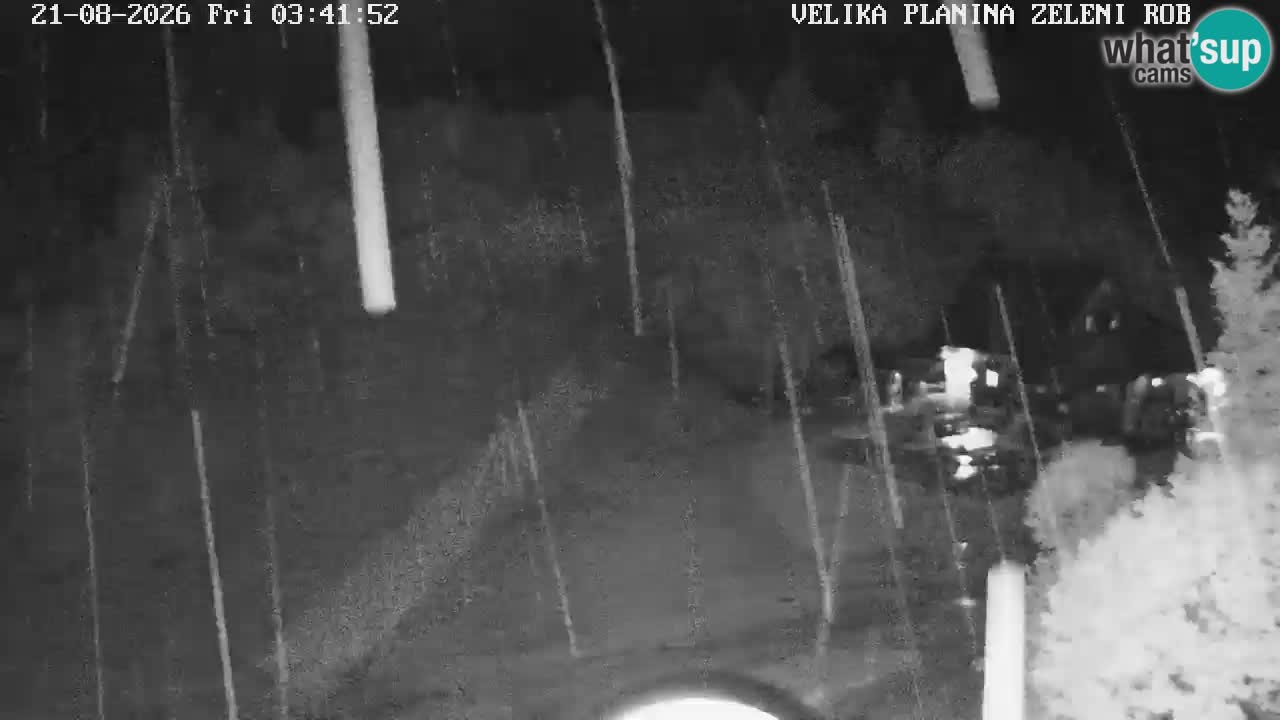 Zeleni Rob | Webcam en vivo Velika Planina