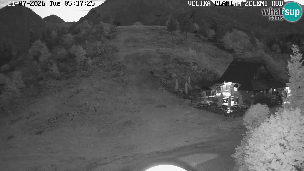 Zeleni Rob – Webcam live | Velika Planina