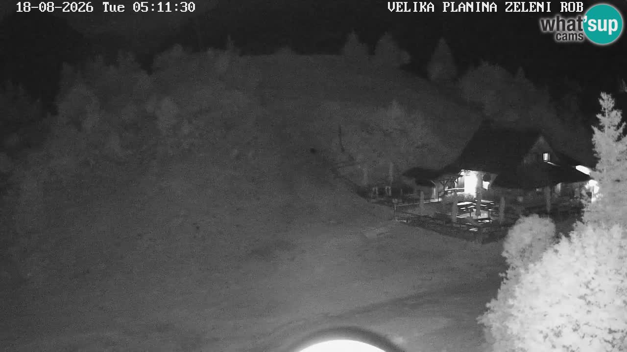 Zeleni Rob | Webcam live Velika Planina