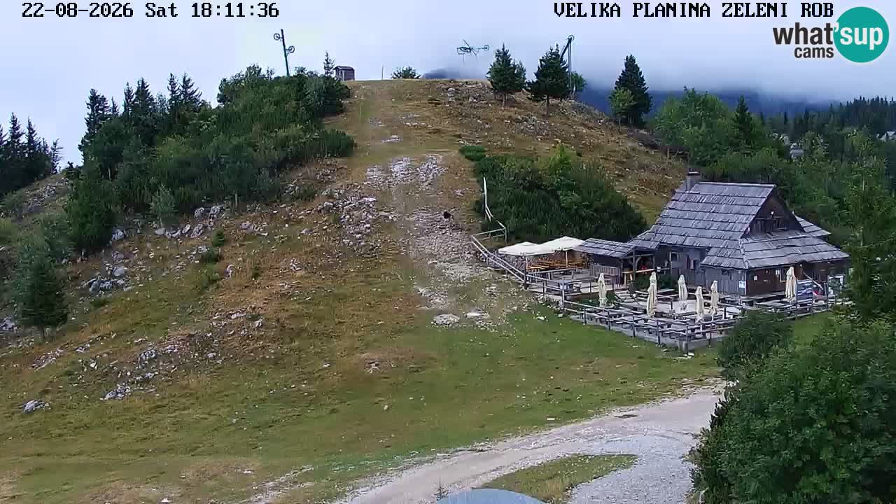Zeleni Rob | Webcam live Velika Planina