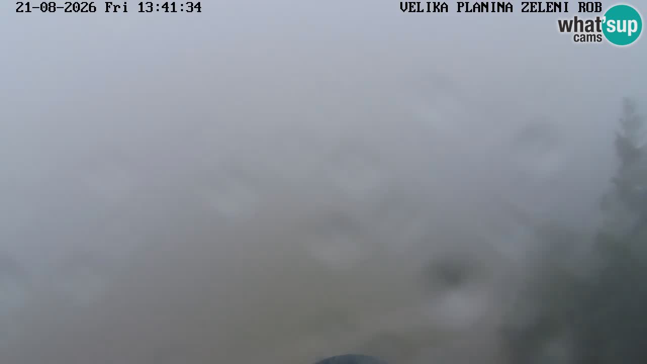 Zeleni Rob | Webcam live Velika Planina