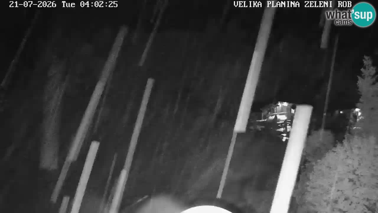 Zeleni Rob – Webcam live | Velika Planina