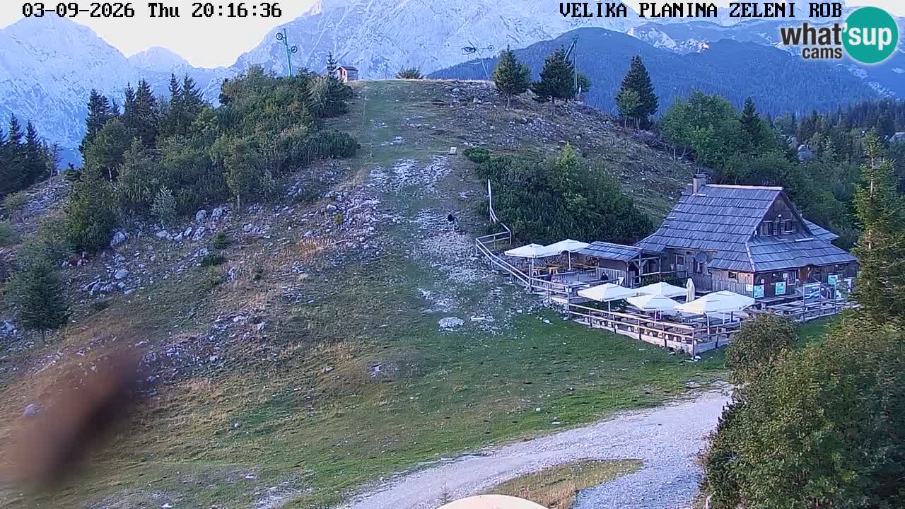 Zeleni Rob | Webcam live Velika Planina