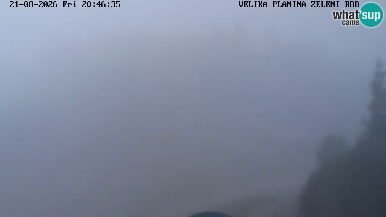 Zeleni Rob – Webcam live | Velika Planina