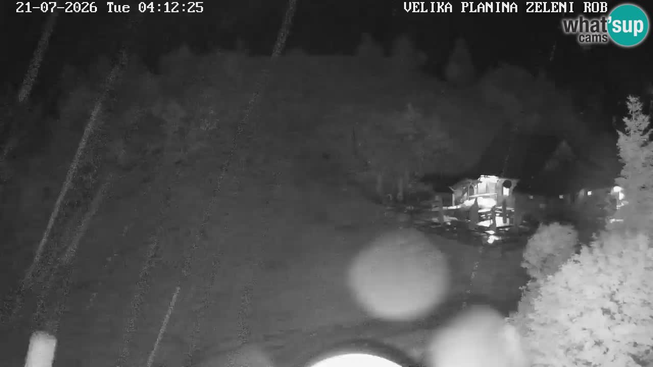 Zeleni Rob | Webcam live Velika Planina