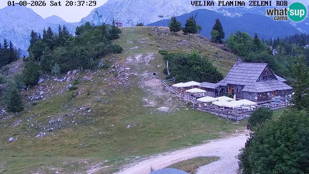 Zeleni Rob – Webcam live | Velika Planina