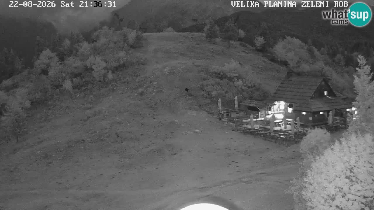 Zeleni Rob – Webcam live | Velika Planina