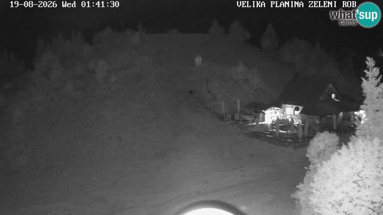 Zeleni Rob – Webcam live | Velika Planina