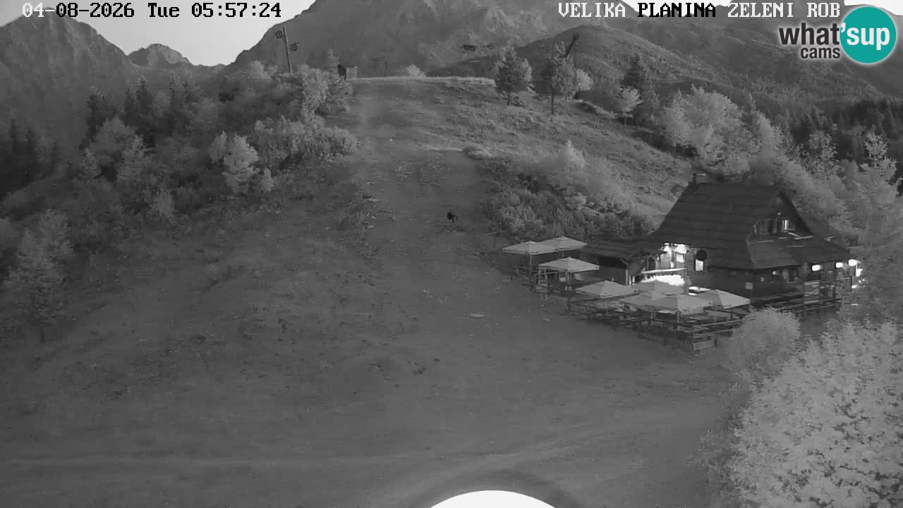 Zeleni Rob – Webcam live | Velika Planina