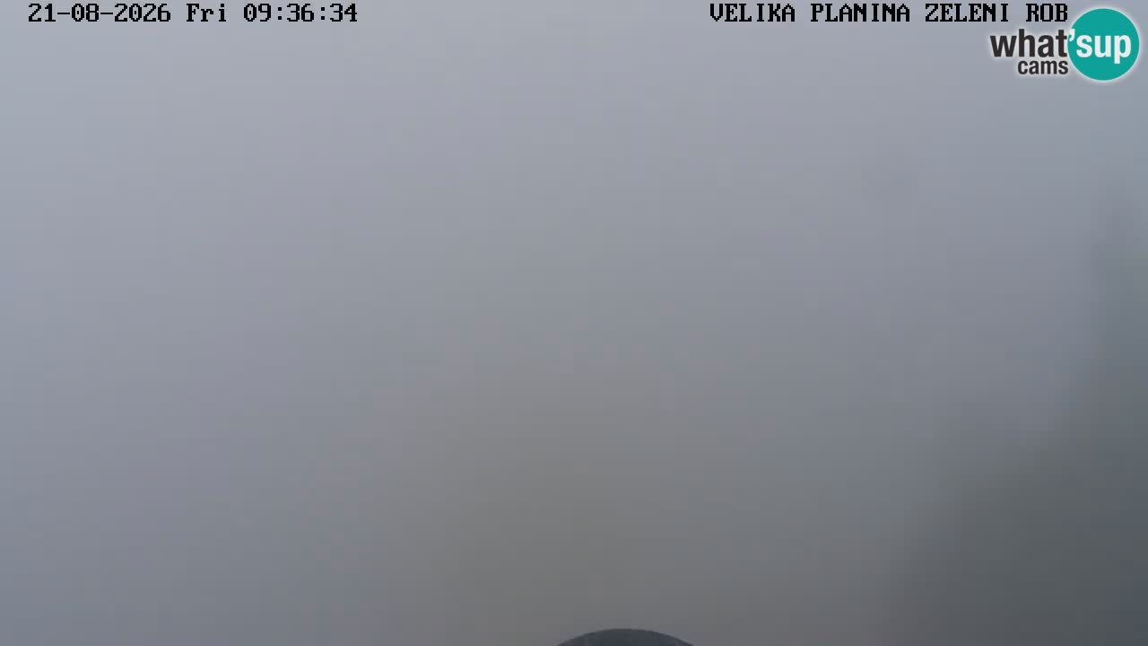 Zeleni Rob | Webcam live Velika Planina