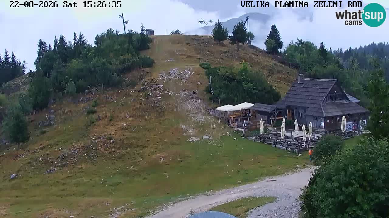 Zeleni Rob – Webcam live | Velika Planina