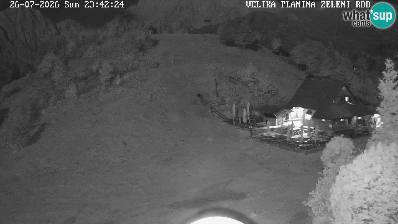 Zeleni Rob – Webcam live | Velika Planina