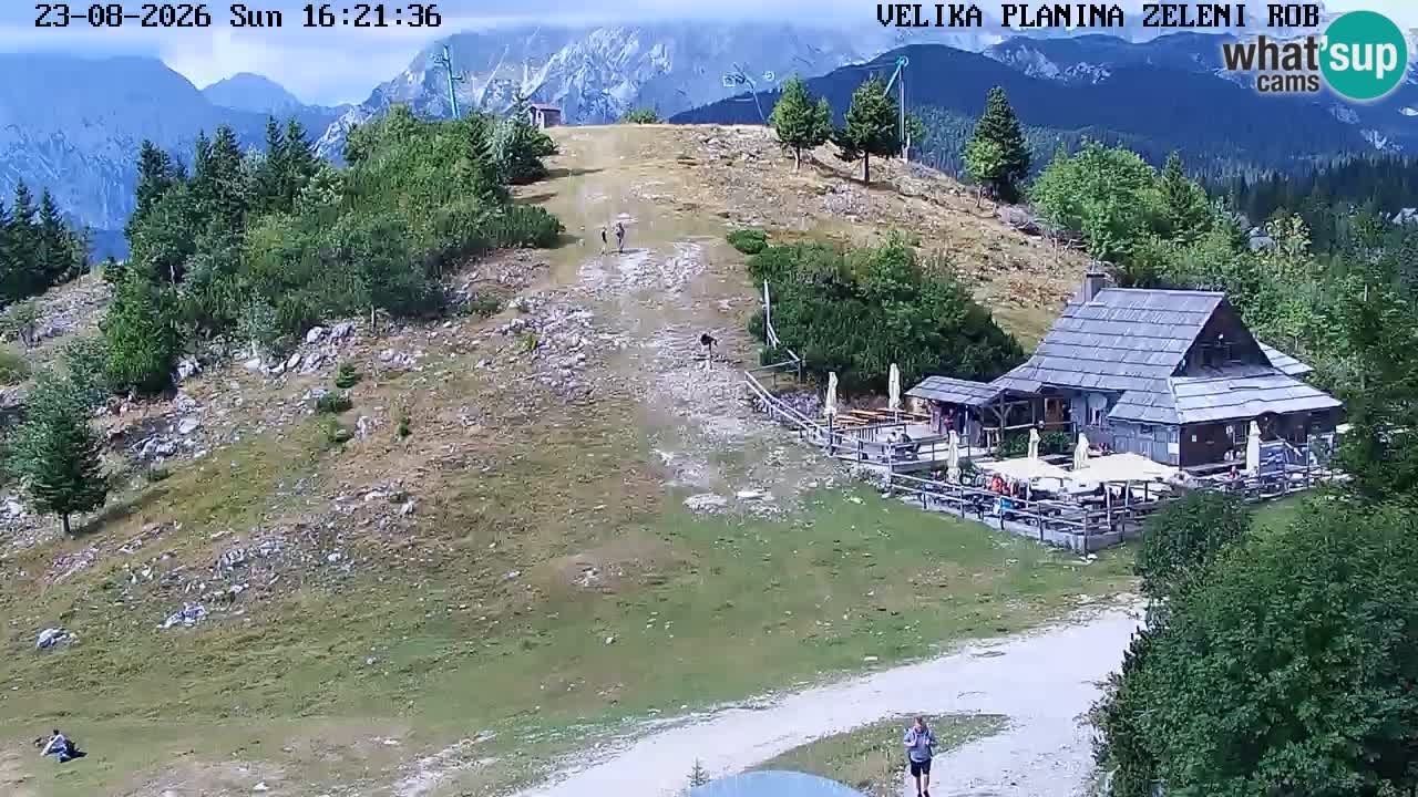 Zeleni Rob – Webcam live | Velika Planina