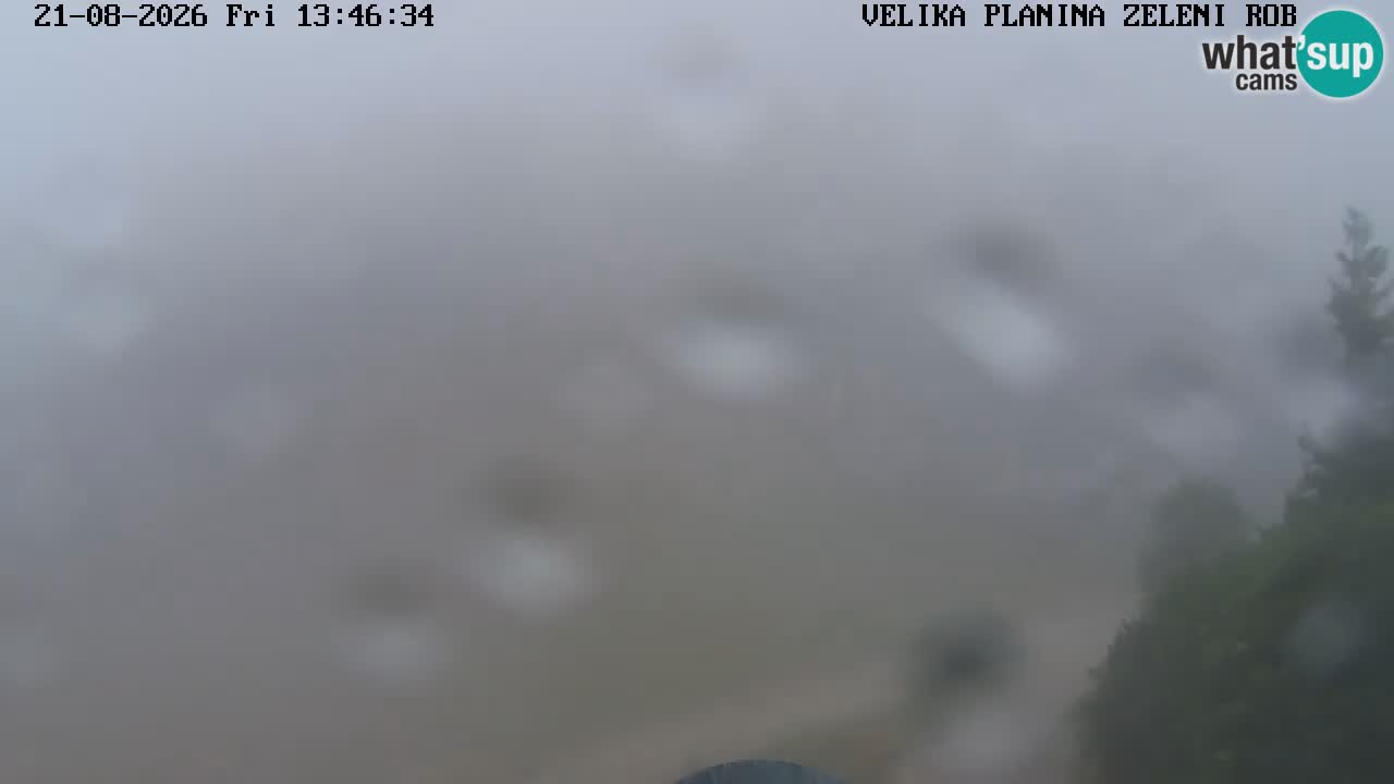Zeleni Rob | Webcam live Velika Planina