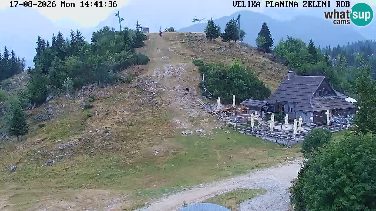 Zeleni Rob | Webcam live Velika Planina