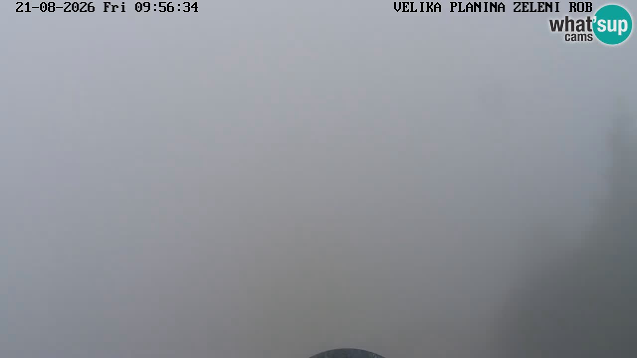 Zeleni Rob | Webcam live Velika Planina