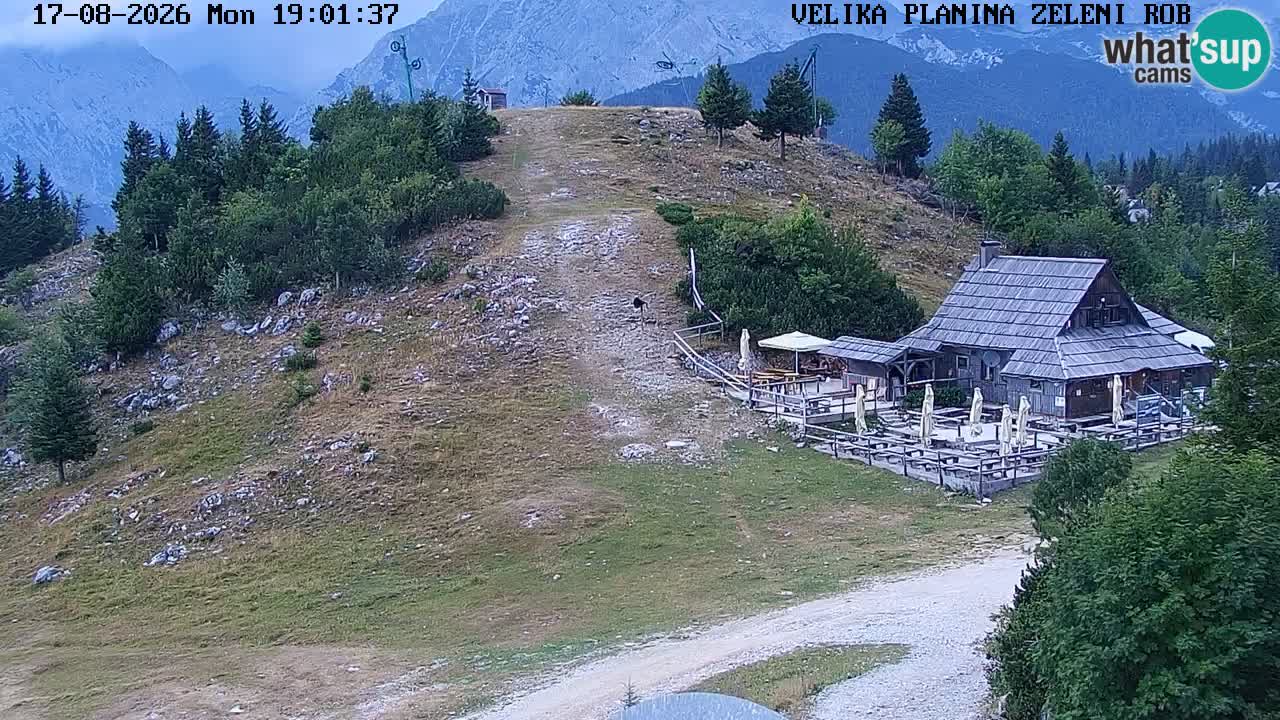 Zeleni Rob – Webcam live | Velika Planina