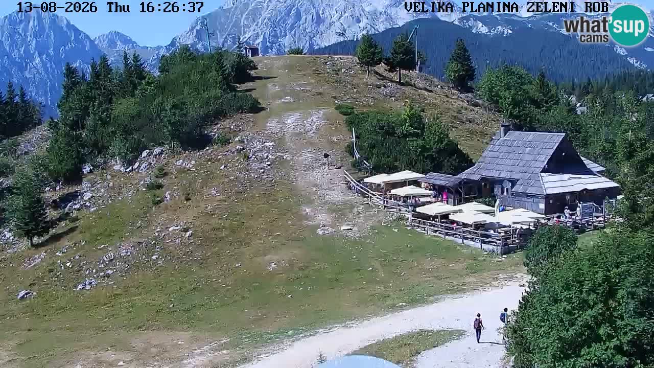 Zeleni Rob – Webcam live | Velika Planina