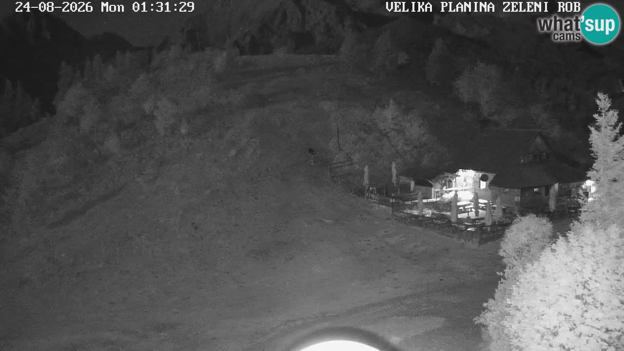 Zeleni Rob | Webcam live Velika Planina