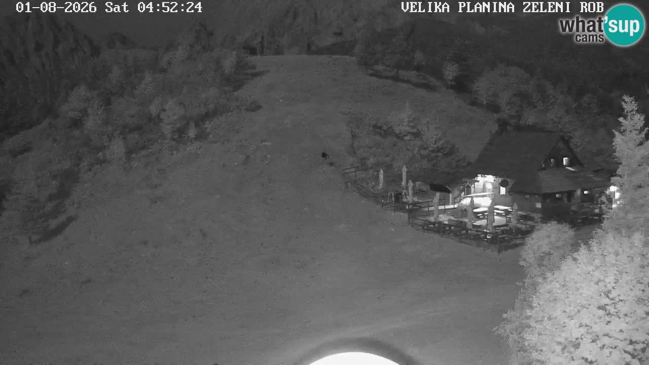 Zeleni Rob – Webcam live | Velika Planina