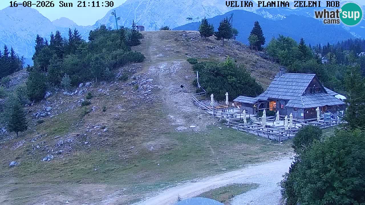 Zeleni Rob | Webcam live Velika Planina