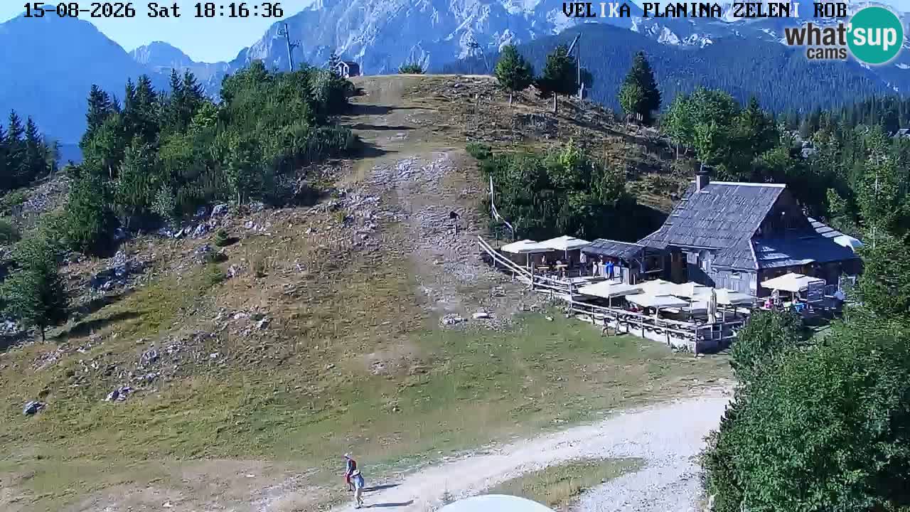 Zeleni Rob – Webcam live | Velika Planina