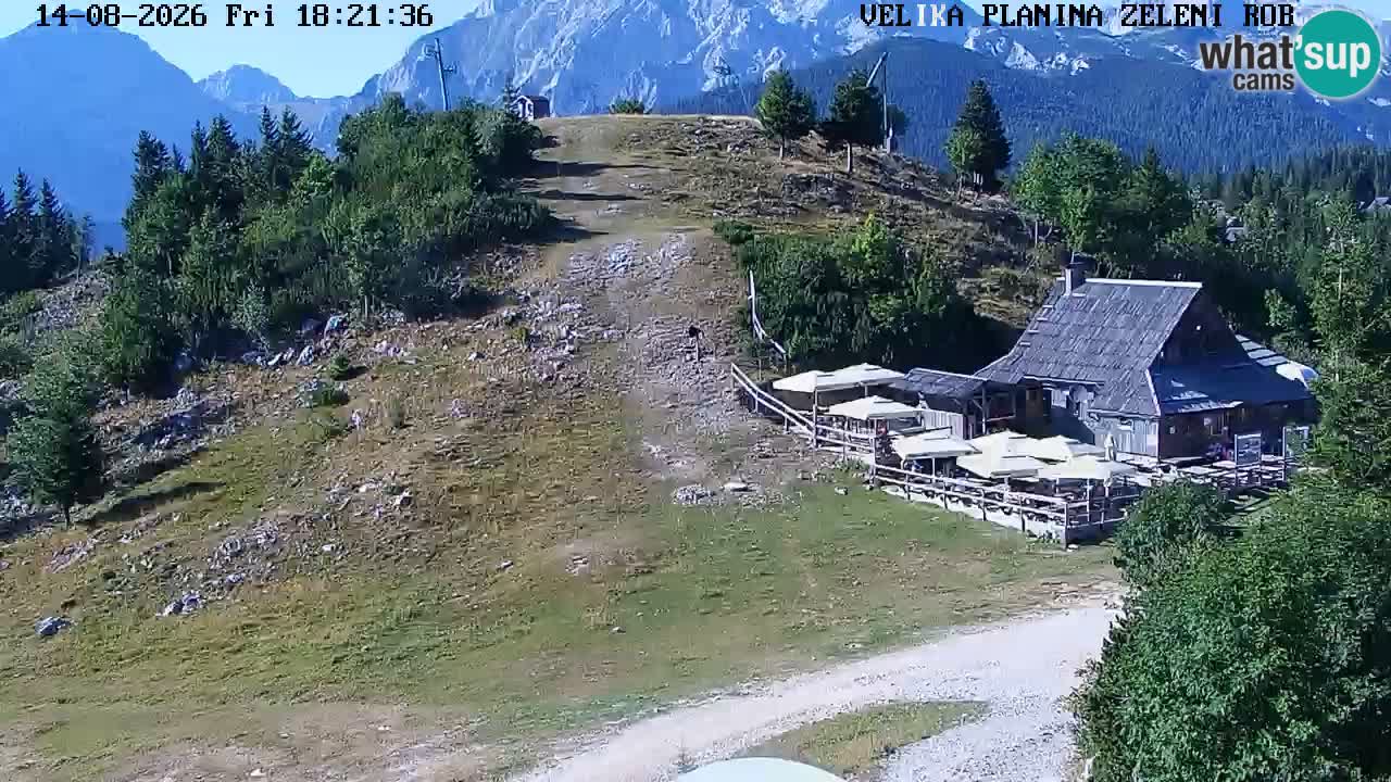Zeleni Rob – Webcam live | Velika Planina