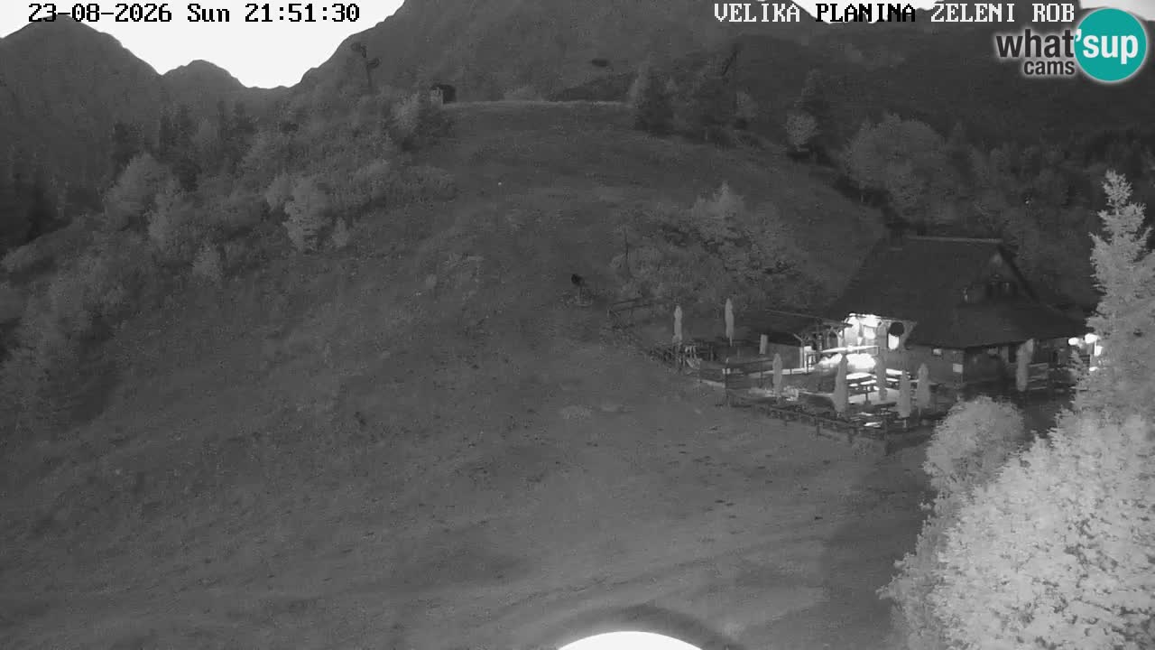 Zeleni Rob | Web kamera Velika Planina