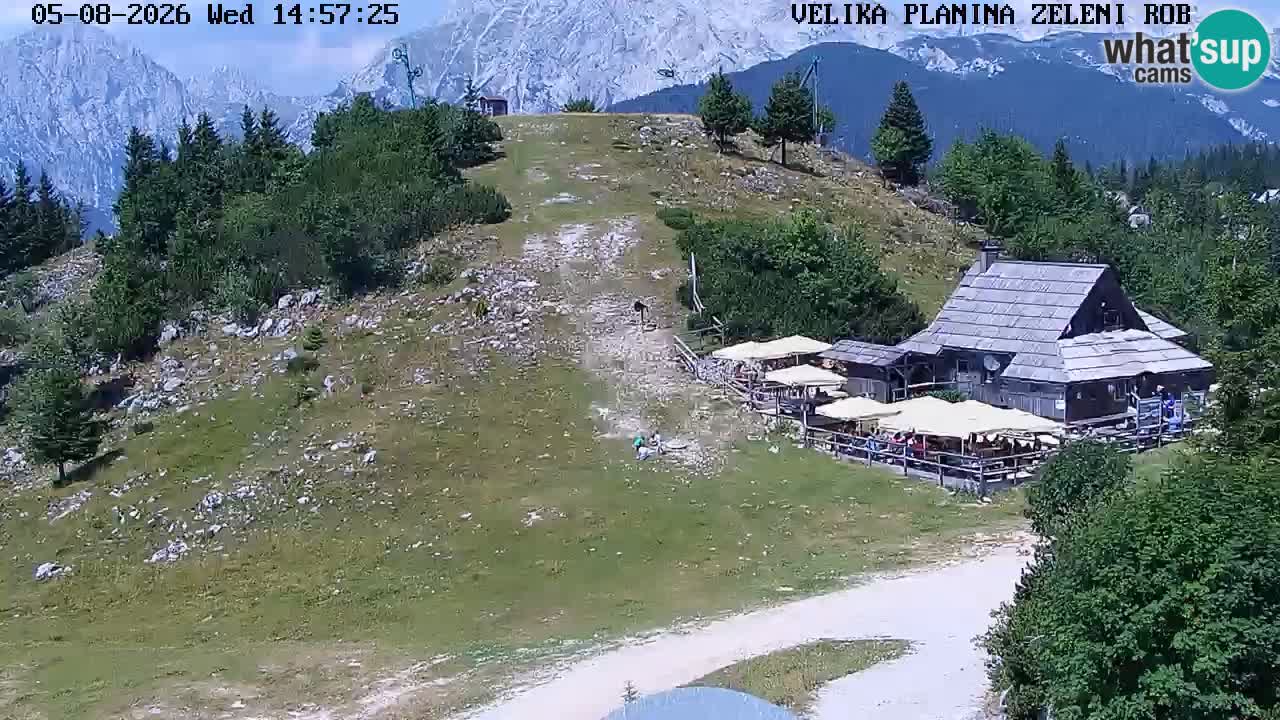 Zeleni Rob – Webcam live | Velika Planina